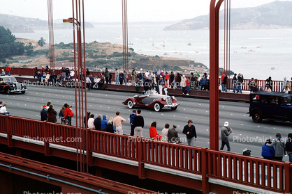 Car Show, 50th Anniversary Celebration, Golden Gate Bridge