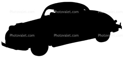 Chrysler Roadster Silhouette, logo, shape