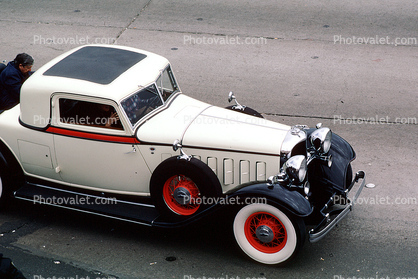 Roadster, Whitewall Tires, 50th Anniversary Celebration, Golden Gate Bridge, Car Show, rumble seat