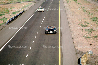Corvette Stingray, Chevrolet, Chevy, Interstate Highway I-40, Gallup New Mexico