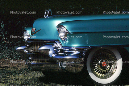 Cadillac, Front, Bumper, Headlight, Tire, Whitewall, Hood Ornament