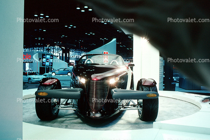 Plymouth Prowler Concept Car, head-on, automobile, 1993