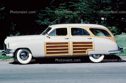 wood panel, 1950 Packard Eight, Woody, Woodie Station Wagon