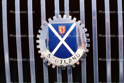 Hood Ornament, Scottish Crest, Scotland