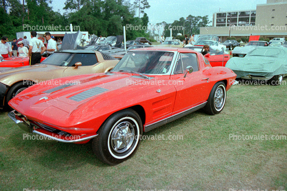 Chevrolet, Stingray, Chevy, Whitewall Tires, automobile, Car, Vehicle, 1960s