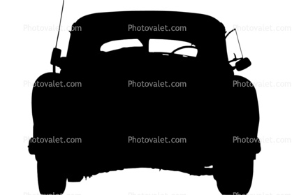 Chevrolet taxi silhouette, Chevy, Chevrolet, logo, automobile, shape, 1950s