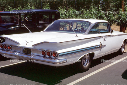 1959 Chevrolet Impala, fins, Chevy, Chevrolet, automobile