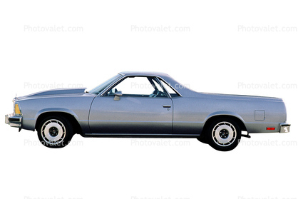 Chevrolet, El Camino, Chevy, automobile, photo-object, object, cut-out, cutout, 1960s