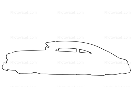  outline, automobile, line drawing, shape