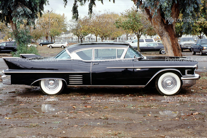 Cadillac, Fins, Whitewall Tires, automobile