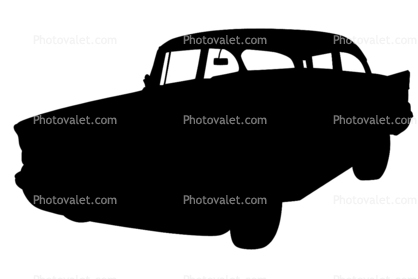 Chevrolet, Belair silhouette, Chevy, logo, automobile, shape
