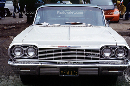 1964 Chevrolet Impala, Chevy, automobile, 1960s