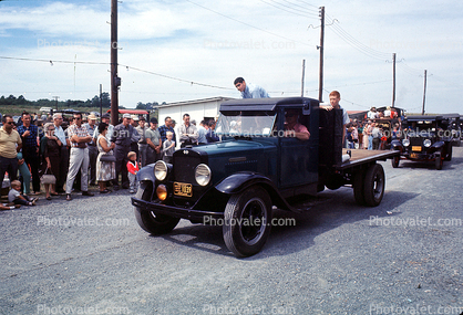 International Truck, flatbed, automobile , 1950s