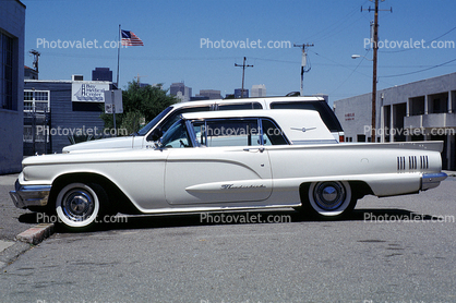 Ford Thunderbird, T-Bird, Potrero Hill, San Francisco, whitewall tires, automobile