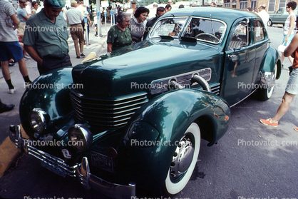 Auburn Cord Duesenberg, Whitewall Tires, automobile, 1950s