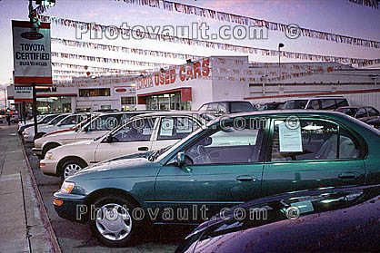 Toyota Used Car Lot, Burlingame