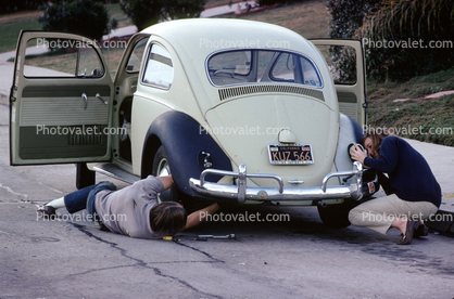 VW-Bug, Volkswagen-Bug, Volkswagen-Beetle, January 1970, 1970s