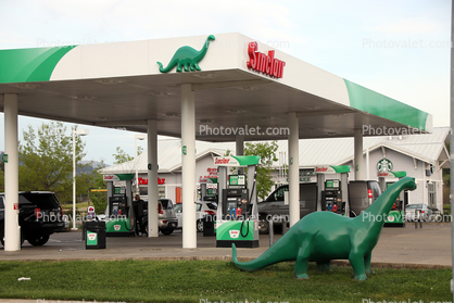 Sinclair Oil Company, Gas Station Dinosaur