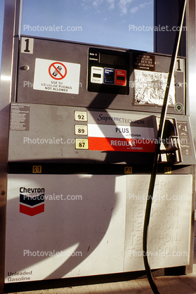 Chevron Gas Pump