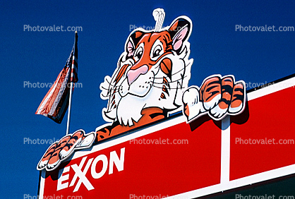 Exxon, put a tiger in your tank, Smiling Tiger