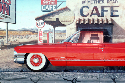 1961 Cadillac, Car, Automobile, Vehicle, 1960s