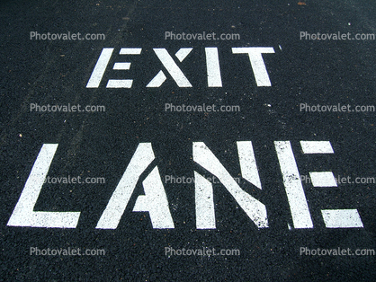 exit lane