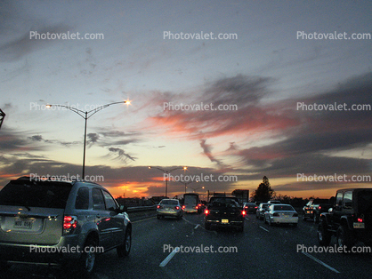 Highway, freeway, Level_traffic, cars, automobiles, 2000's