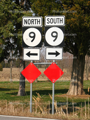 Highway-9, North, South, north of Dover, Delaware