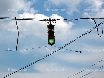 Signal Light, Green, Baltimore, Maryland
