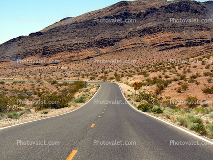 Long Lonesome Highway, Southern Nevada near Pahrump, Interstate, Highway, Road