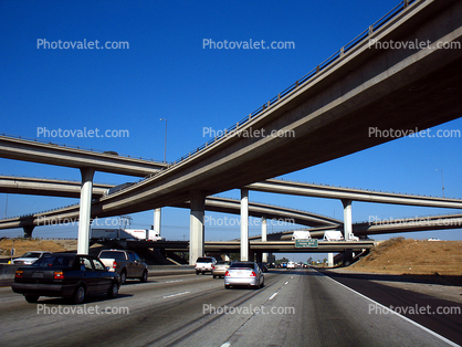 Overpass, Interstate, Bridge, Interchange, freeway