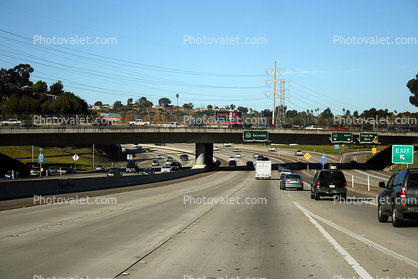 California State Highway-17, USA, Level-A traffic, cars, automobiles, vehicles