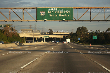 Santa Monica Freeway, Interstate Highway I-405, Level-A Traffic