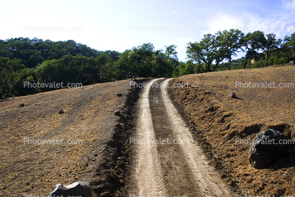 Dirt Road, Sonoma County, unpaved
