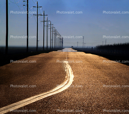 Mirage, Optical Phenomena, Highway, Roadway