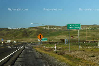 James Dean Memorial Junction, Highway-46, Highway, Roadway, 466