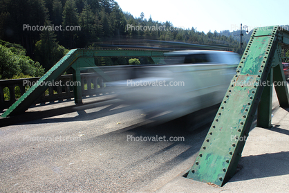 Bridge, Russian River, Monte Rio, Sonoma County, California