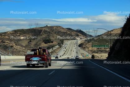 Highway-14, traffic, Cars, highway, road, freeway