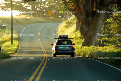 Pacific Coast Highway, PCH, car, Marin County California, cars