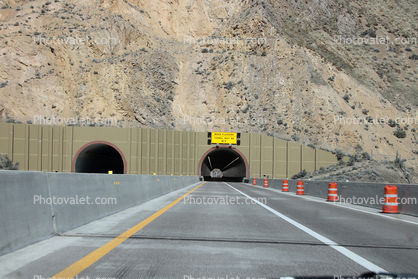 Carlin Tunnel, Interstate Highway I-80, westbound, Elko County