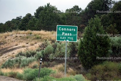 Conners Pass, 7722 feet elevation