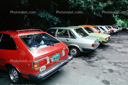 Parking Lot, Honda Civic, Germany, Cars, vehicles, 1970s