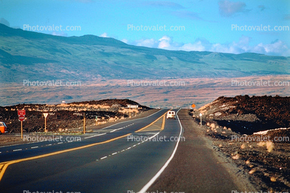 the BIG Island, Level-A traffic, highway, Mauna Kea