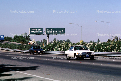 Highway 101 and 237, Sunnyvale, Level-A traffic, Silicon Valley