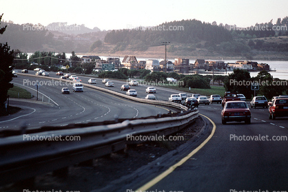 Highway 101, Roadway, Road, Marin County