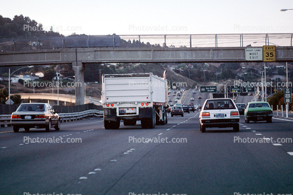 Highway 101, Sir Francis Drake Exit, Marin County, California
