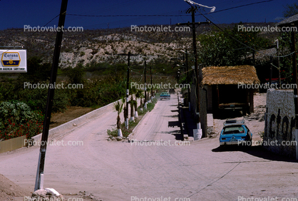 Highway, Roadway, Road, near Santiago, Baja California Sur