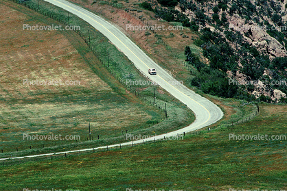 Highway-33, Blue Ridge, near Pine Mountain, California, western Kern County