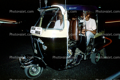 Minicar, Road, Street, Bajaj, Taxi, Ahmadabad, Three-Wheeler, 3-Wheeler, Scooter, Tri-Wheeler, microcar
