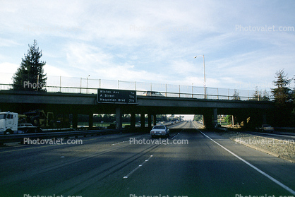 Highway, Roadway, Road, Hayward, California